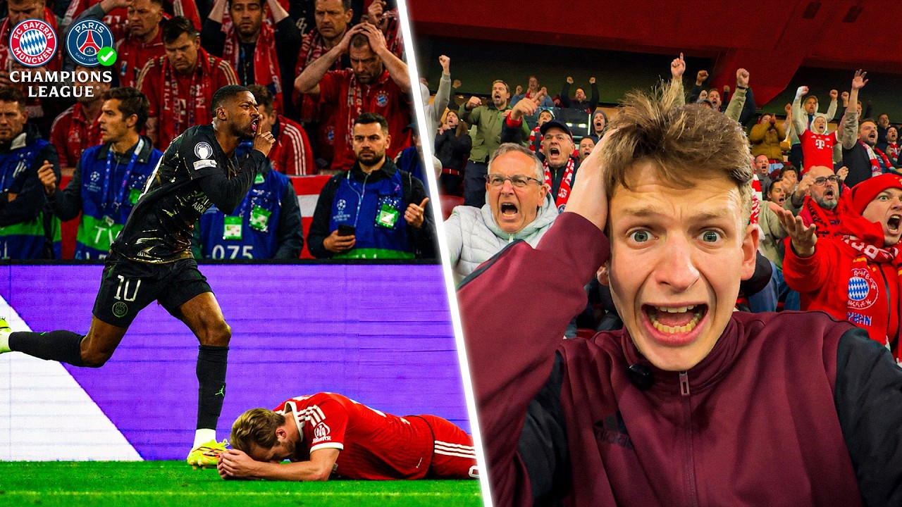 THE MOMENT BAYERN ROBBED OF UCL FINAL vs PSG