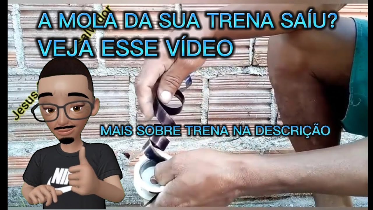 como fazer a montagem da mola de uma trena- how to assemble the spring of a measuring tape