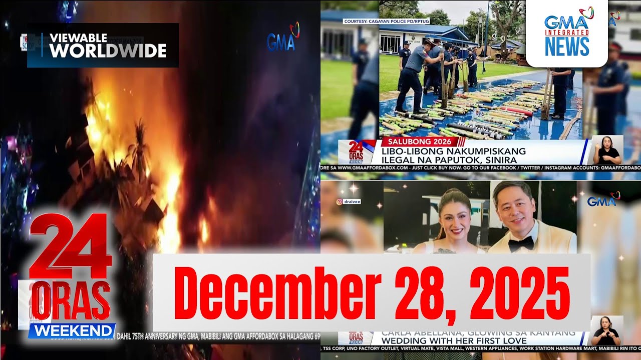 24 Oras Weekend Express: December 28, 2025 [HD]