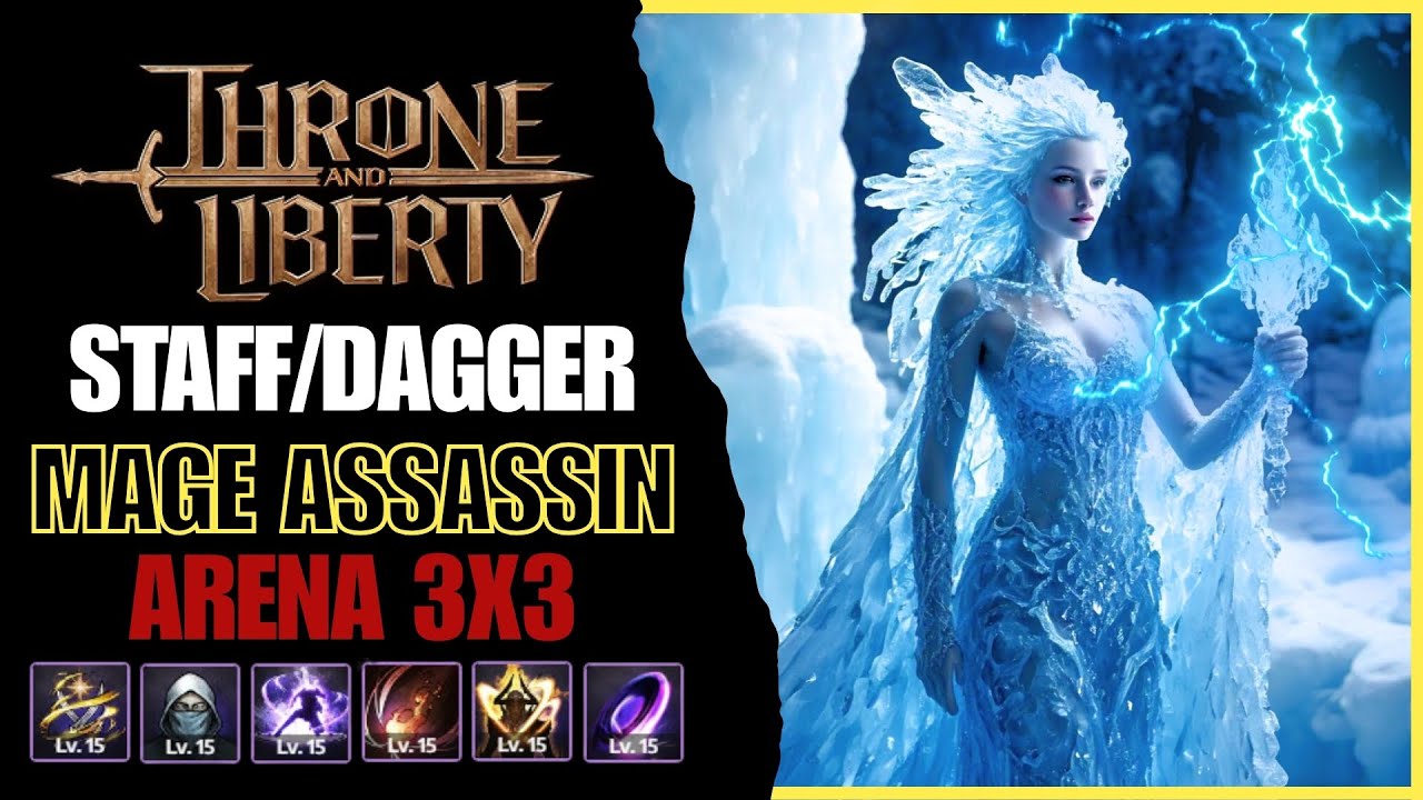 Throne and Liberty - Staff/Dagger (Spellblade) ARENA PVP