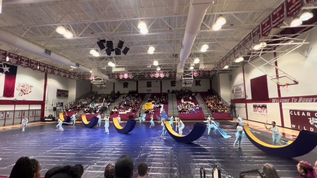 Pearland High School Winter Guard 3/23/23 Blue Moon
