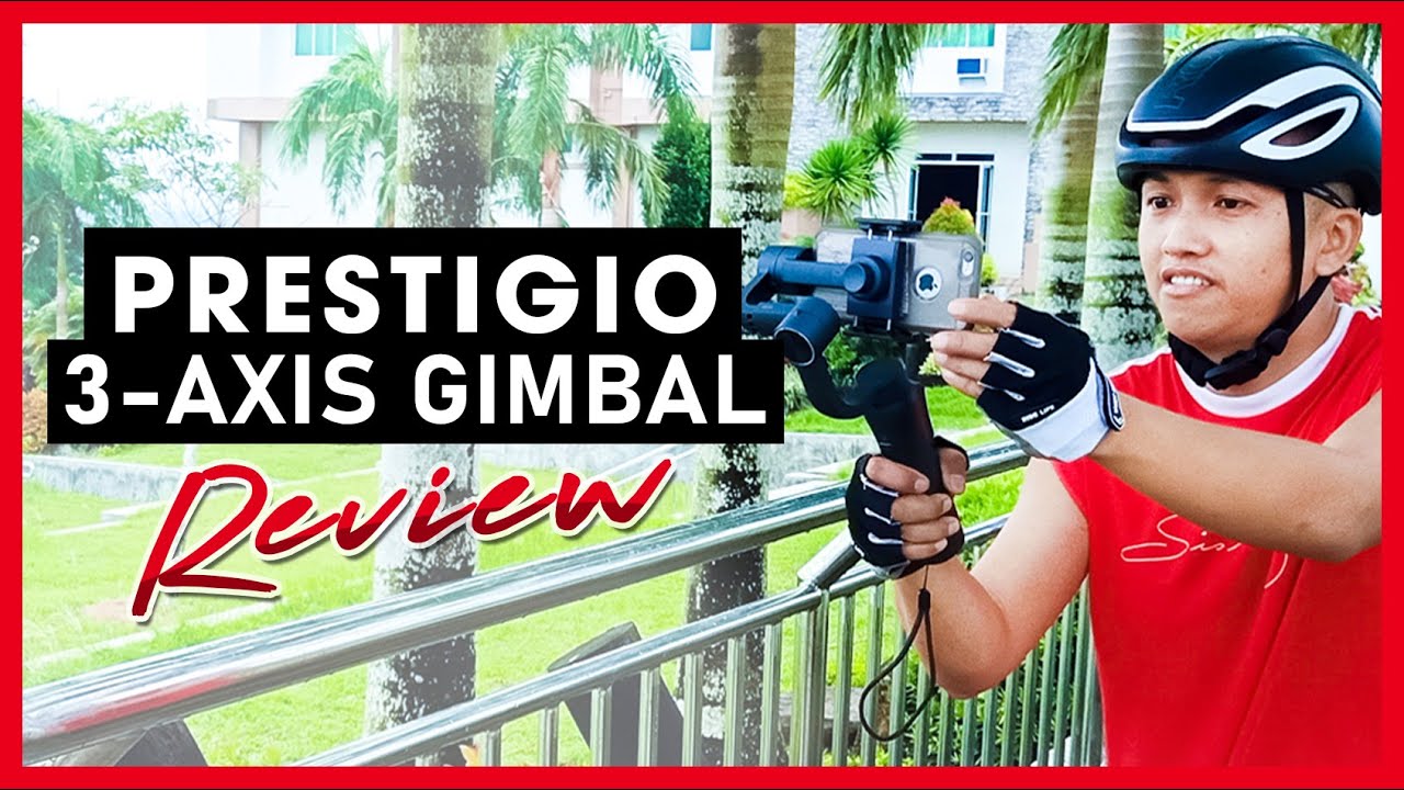PRESTIGIO 3-AXIS GIMBAL REVIEW | HOW TO USE GIMBAL