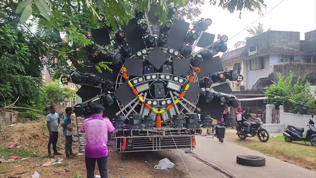 The Super Grand 🔥 from Odisha | setup ready 💪final sound testing 🔥 Jamshedpur 