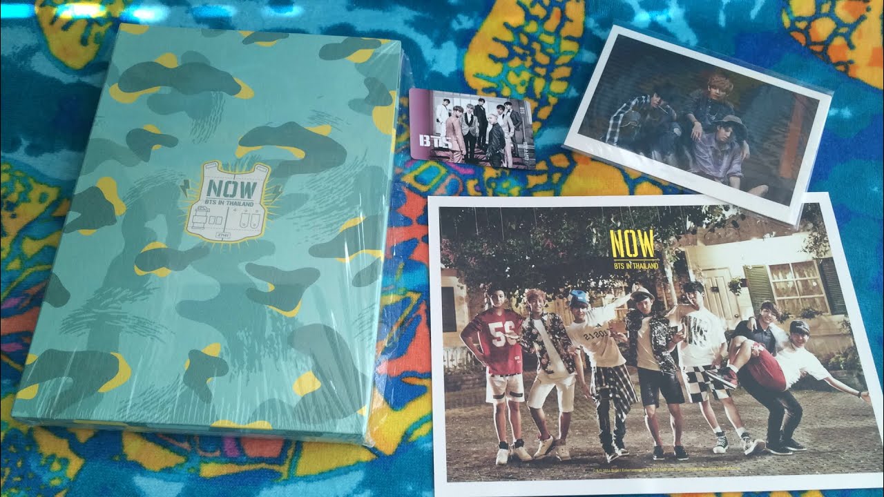 BTS Now in Thailand Kpop Unboxing