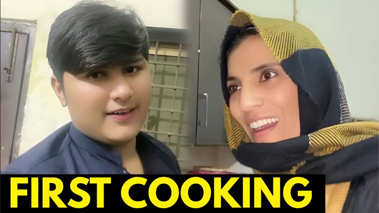 First Cooking by Muna || Uzma Ki Dunya ||