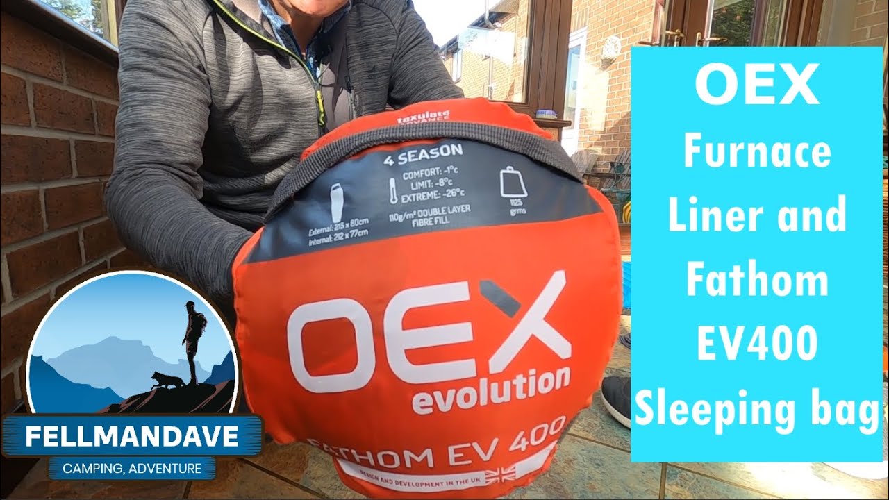 OEX Furnace 8+ Sleeping bag Liner and OEX Fathom EV400 Sleeping Bag Review