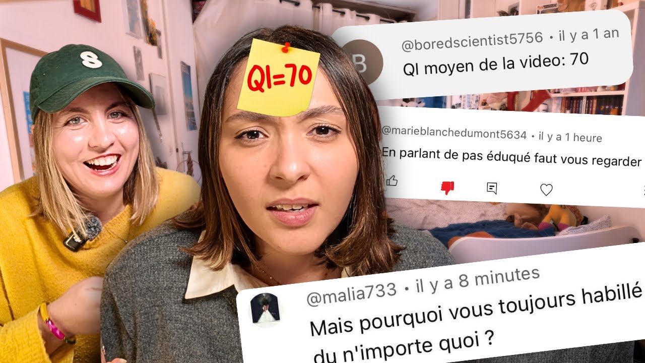 ON R&Eacute;AGIT &Agrave; NOS HATERS (et &ccedil;a fait mal)