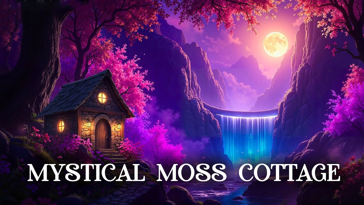 Mystical Moss Cottage 🍀 Magical Forest Music & Ambience | Relaxes, Sleep Well, Studying