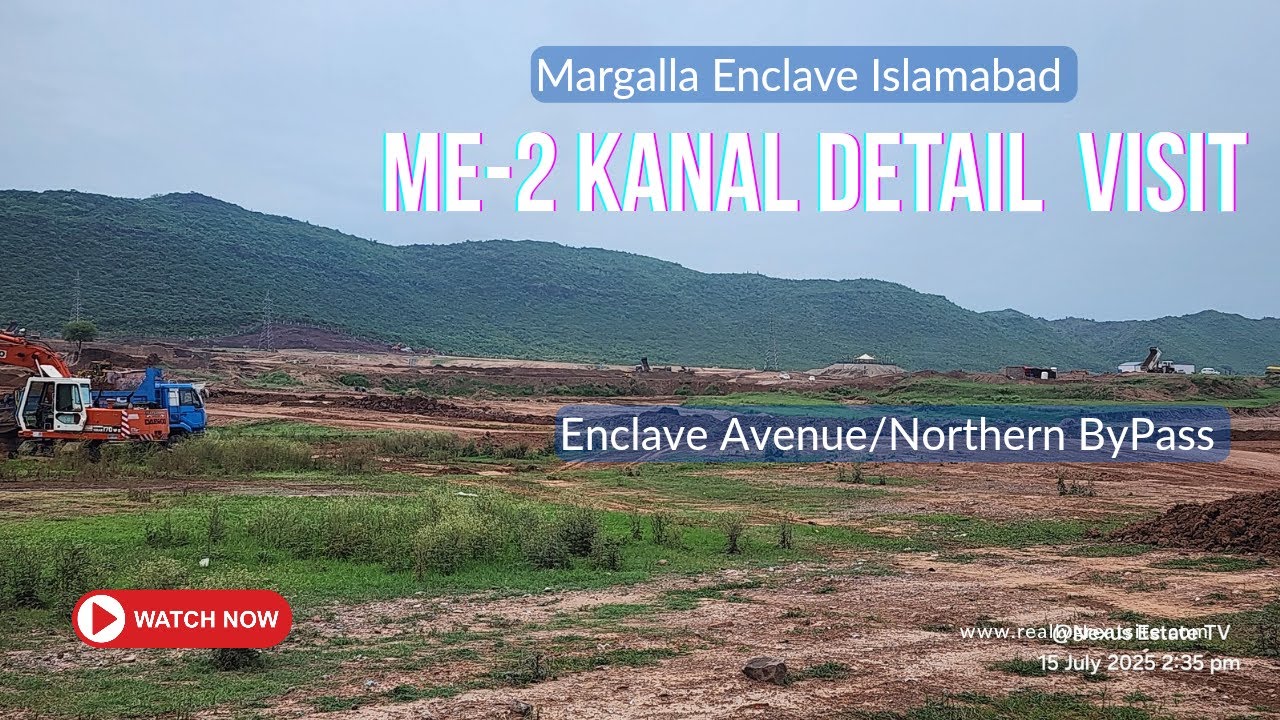 Margalla Enclave ME-2 Detail Visit Enclave Ave ByPass R3 St 4 5 6 7 1 2 3 | Nexus Estate TV |