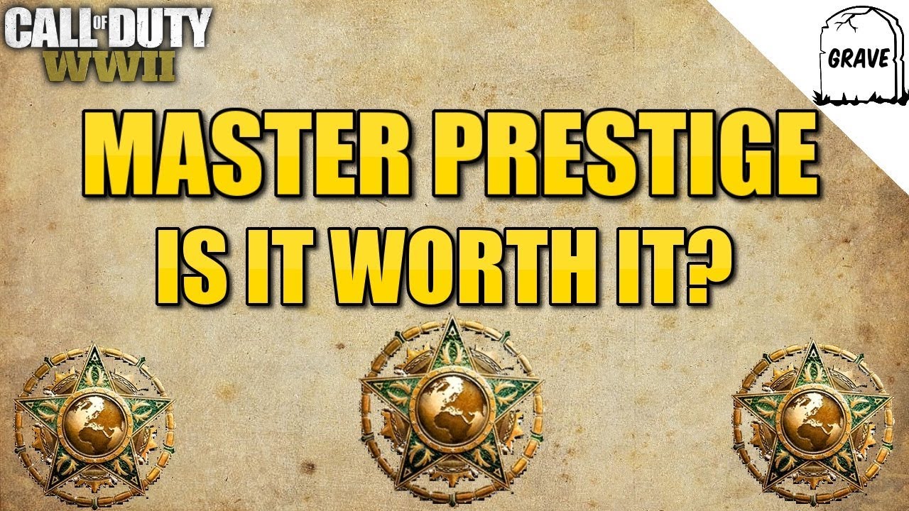 Call of Duty WW2: Is Master Prestige Worth It? What Do You Get?
