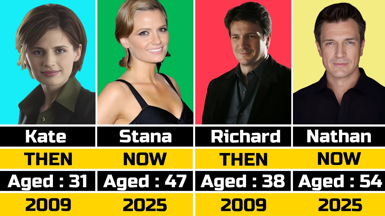 Castle Then and Now | With Ages (2010 - 2025)