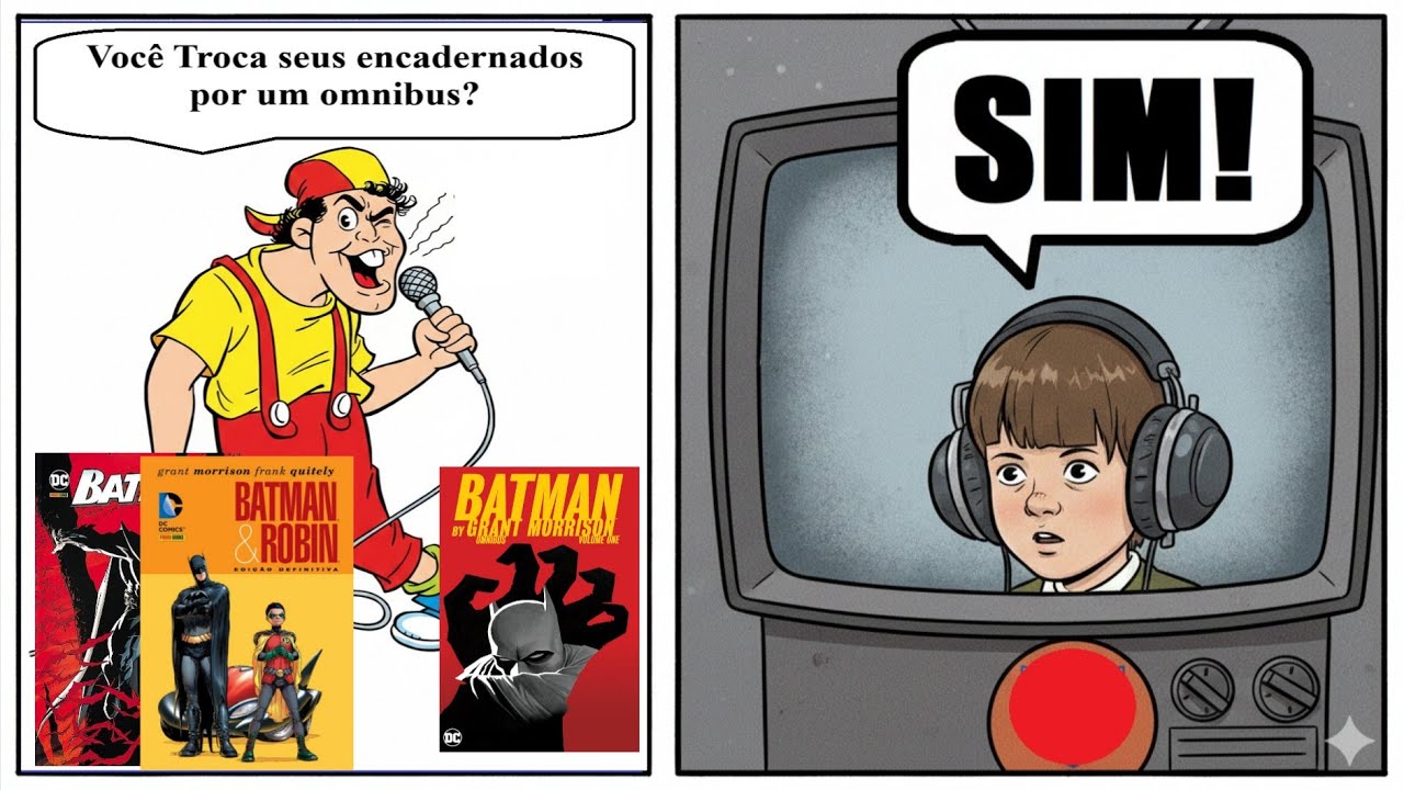 Omnibus do Batman por Grant Morrison vale essa troca?