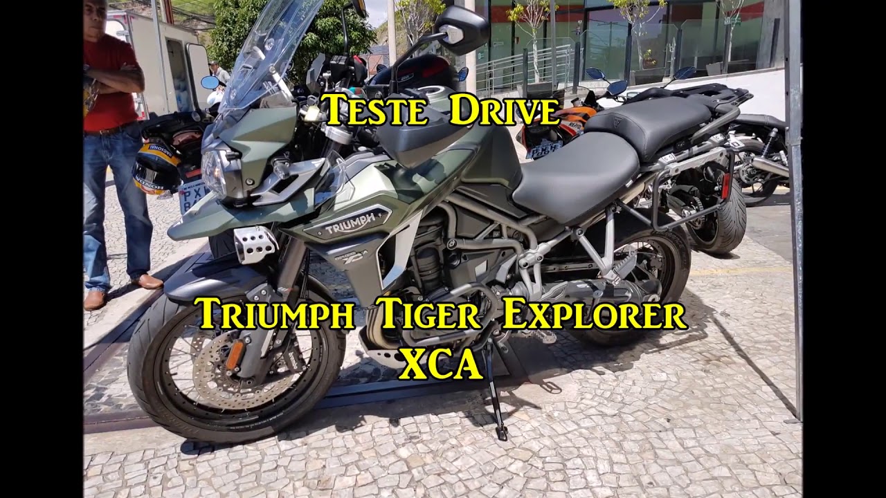 Tiger Explorer xca 2016 - teste drive