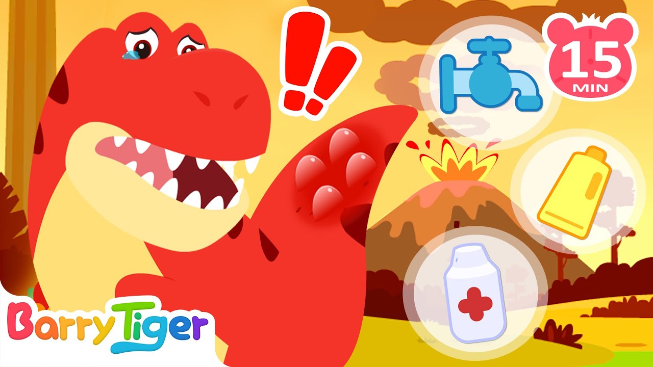 [HOT] Look! It's the T-Rex Again! | Kids Entertainment | Cartoons and Play