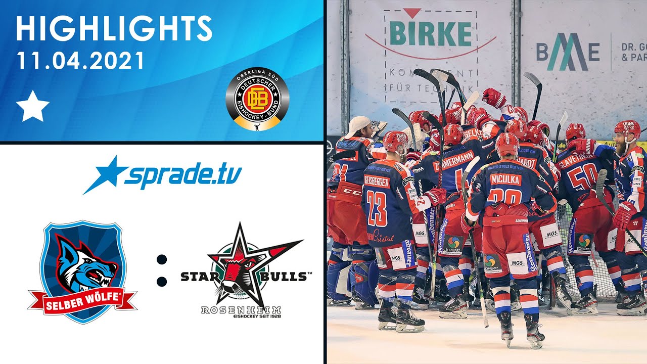Playoff-Halbfinale 5.Spiel Selber Wölfe - Starbulls Rosenheim