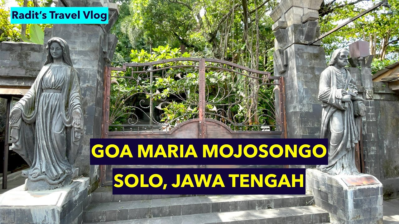 Wisata religi ke GOA MARIA MOJOSONGO, Solo, Jawa Tengah #GoaMaria #Mojosongo #GoaMariaSolo #Solo