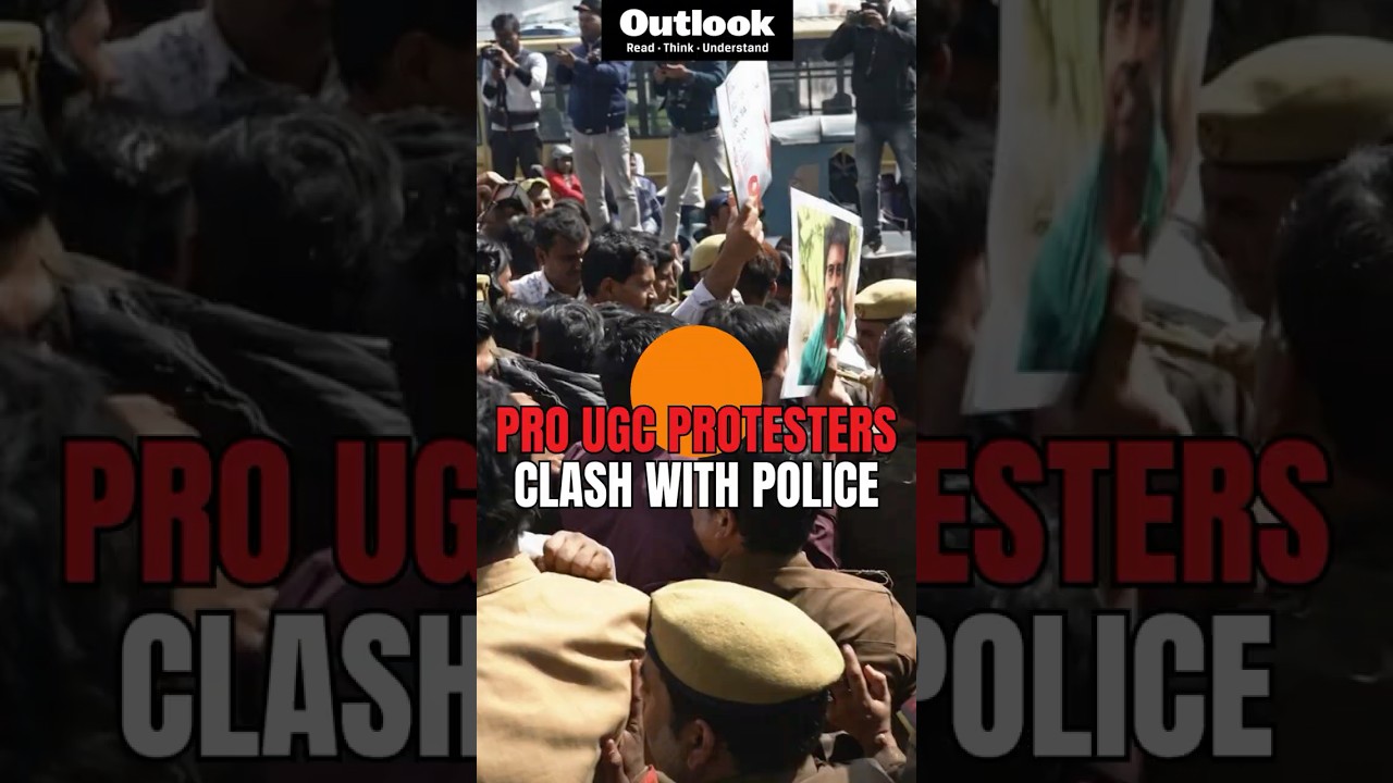 Police Detain Students at Lucknow University During UGC Equity Protest