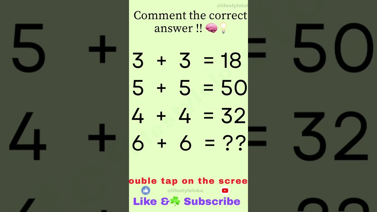 CAN YOU TRY THIS ONE ? Sunday puzzle up mode 🌼📝 #iqtest
