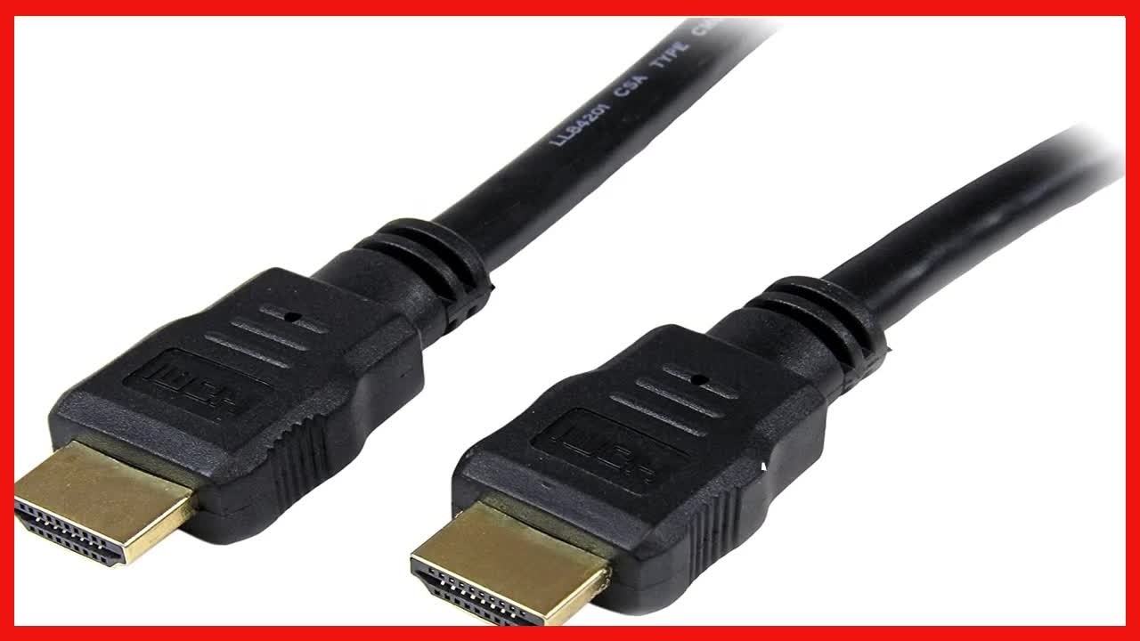 Ciesz się krystalicznie czystym obrazem 4K dzięki temu wytrzymałemu, 1,8-metrowemu kablowi HDMI H...