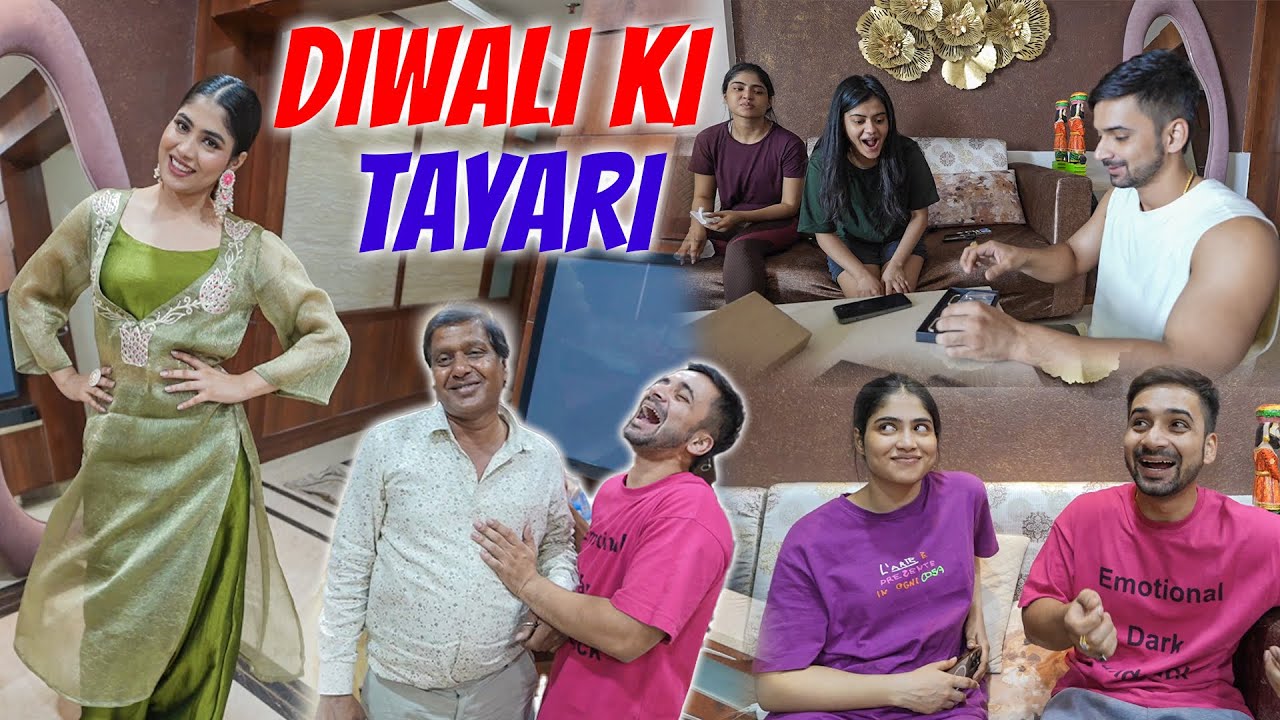 Diwali ki tayari ho gyi hai shuru