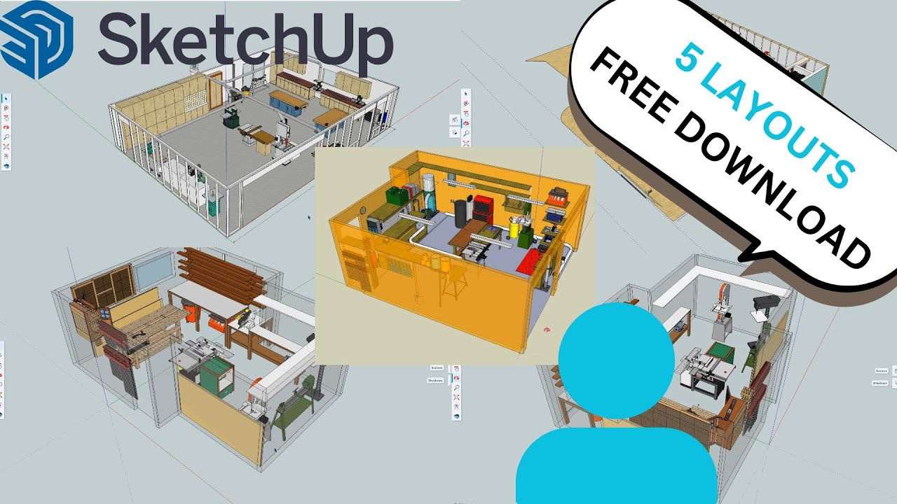 🛠️5 Must-Have Woodworking Shop Designs for Your Garage! 🔨💡 #diywoodworkingprojects #woodworkingideas