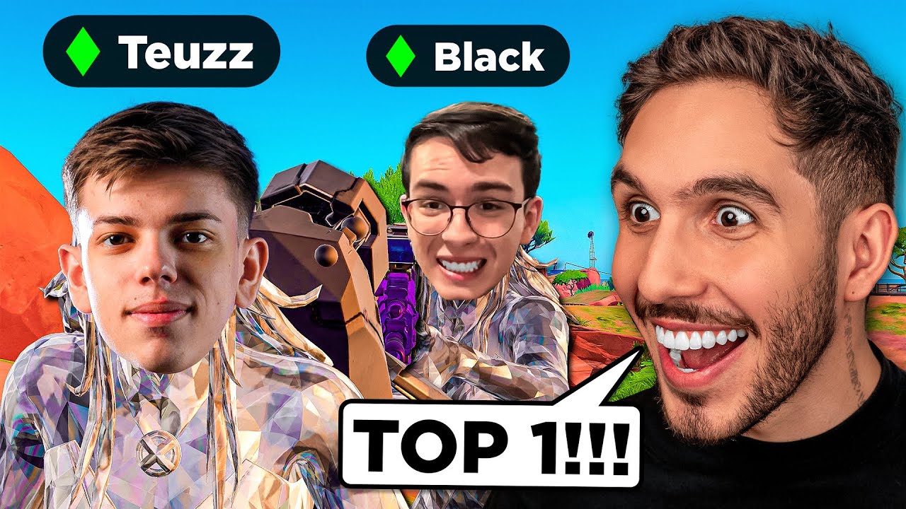 Blackoutz e Teuzz pegaram TOP 1 c/ quase 700 pontos 🤯