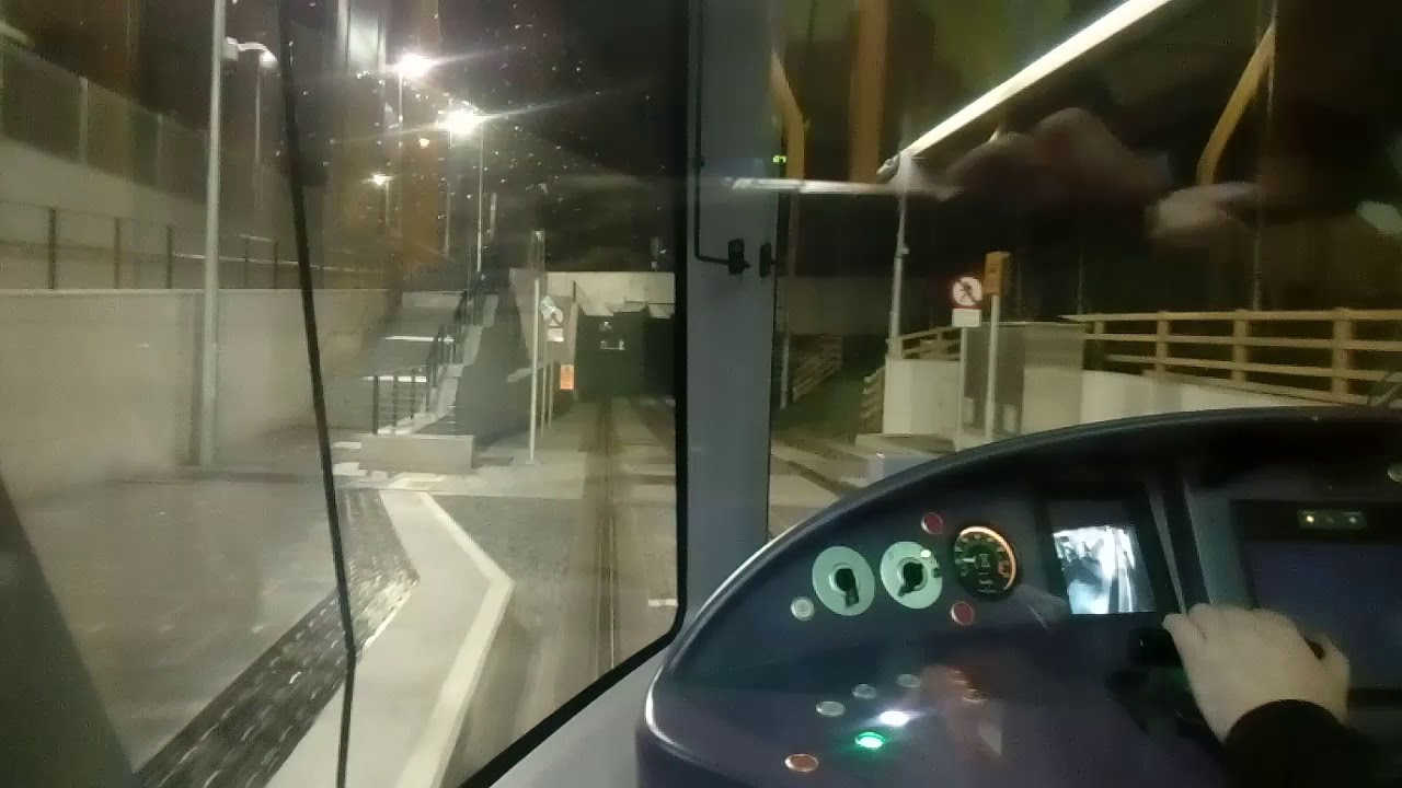 LUAS Dublin Tram. Broombridge to Broadstone - University (formerly DIT) 