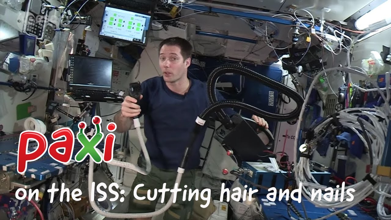 ESA Kids: Cutting hair and nails in space