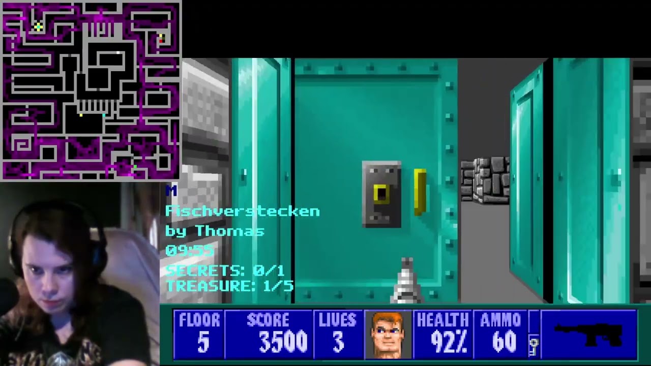 Wolf3D mod: Where the duck am I (Level 5)