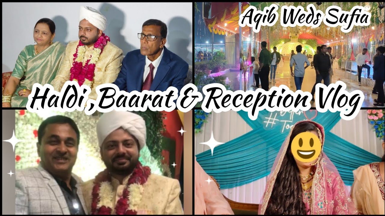 Another Wedding function Vlog💃Haldi,Baarat and Reception😊