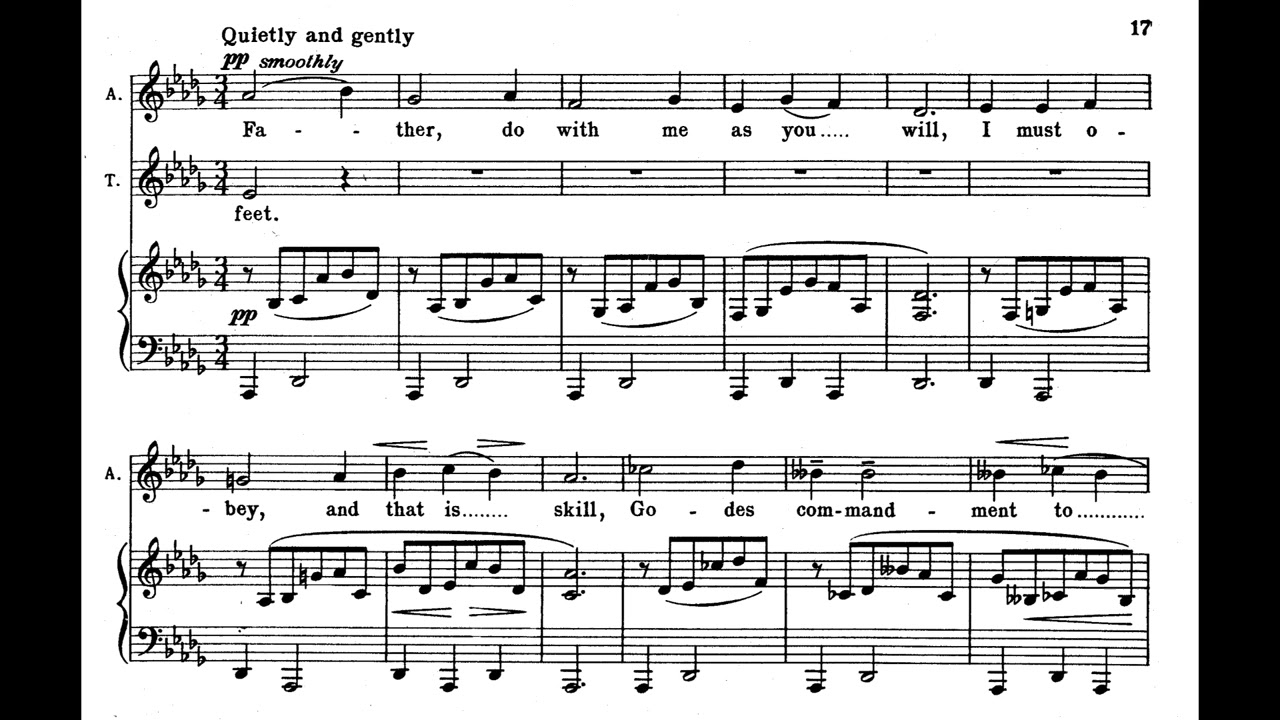 B. Britten - Canticle II: Abraham and Isaac