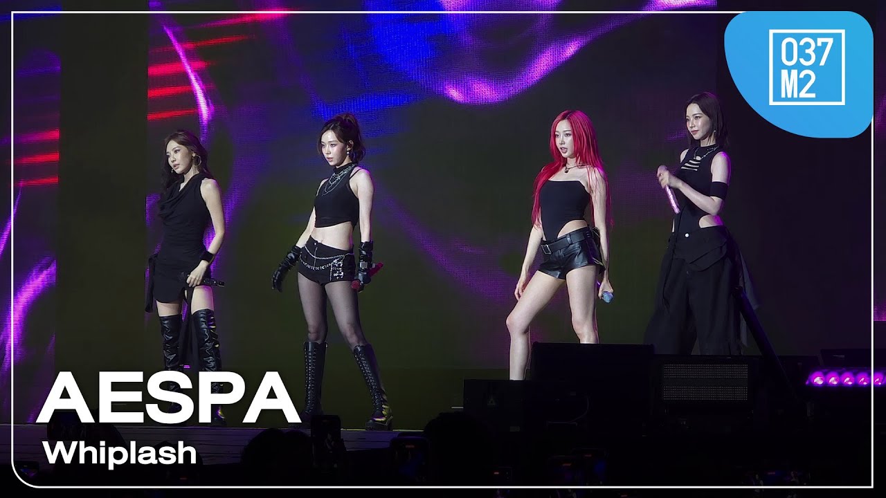 Aespa - Whiplash @ 2025 UTO FEST GIRLS IN BANGKOK, QSNCC [Overall Stage 4K60p] 250427