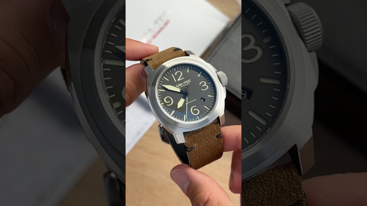Швейцарские лимитированные механические часы Lum-Tec M93