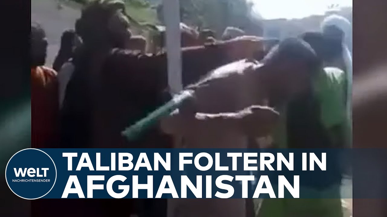 AFGHANISTAN: Peitschenhiebe! Taliban foltern Menschen öffentlich im Namen der Scharia I WELT News