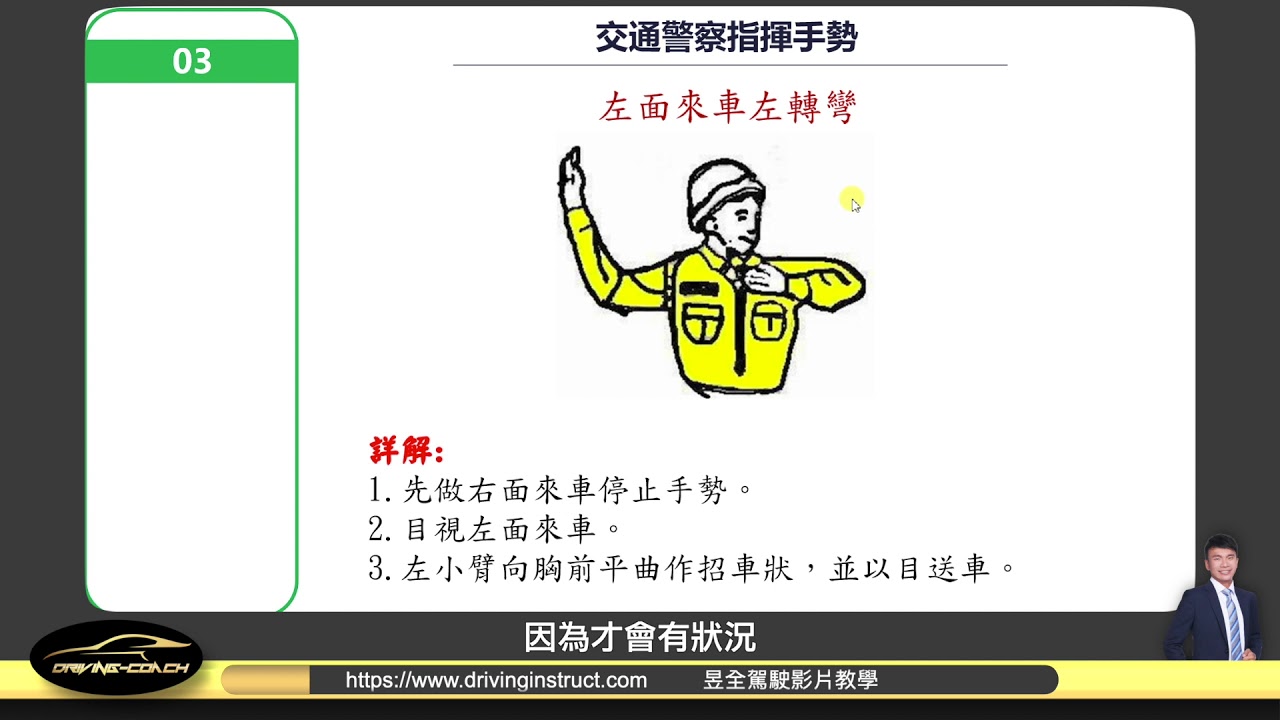 4-4 交通警察指揮手勢