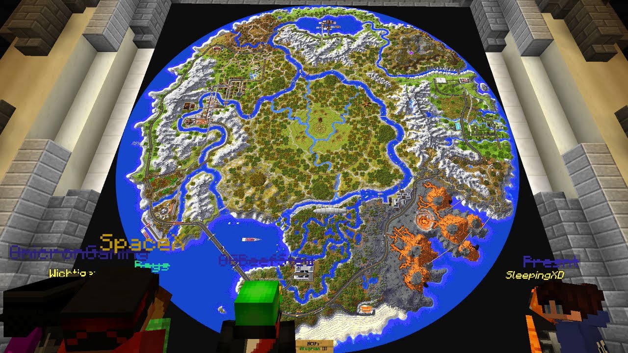 The Biggest Minecraft Hunger Games Match, Again