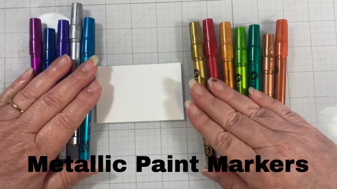 Experimenting With Metallic Paint Markers