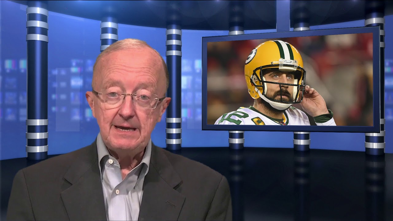 What does 'The Professor' think of Aaron Rodger's reaction to Jordan Love?