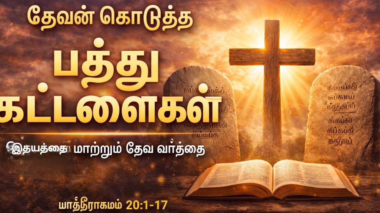 வாழ்வை மாற்றும் கிறிஸ்தவ புதிய பாடல் | Christian Song | 10 கட்டளைகள் | தியான பாடல்