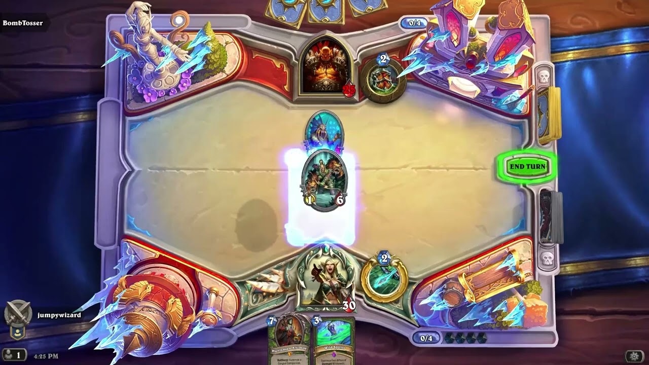 Hearthstone Hunter Legendary Skin Gameplay - Sylvanas, Ranger General