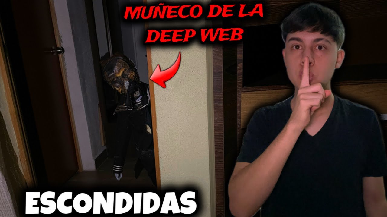 JUGAMOS A LAS ESCONDIDAS CON EL MUÑECO DE LA DEEP WEB Y ALGO PARANORMAL PASO… 😨