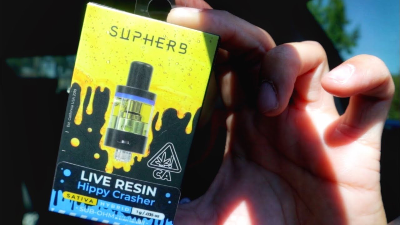SMOKING THE NEW SUPHERB LIVE RESIN !! ( HIPPY CRASHERS )