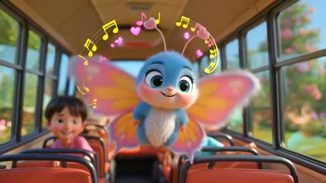 Titli Udi Bus Me Chadi 🦋🚌 | Seat Na Mili To Rone Lagi | Hindi Kids Rhyme | Bal Geet