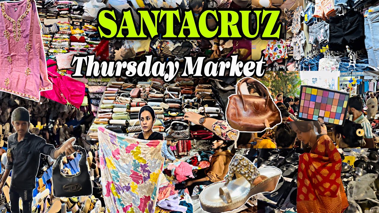 SANTACRUZ | Thursday Market | Street Shopping Market | Santacruz Market | Mumbai Cheapest Market