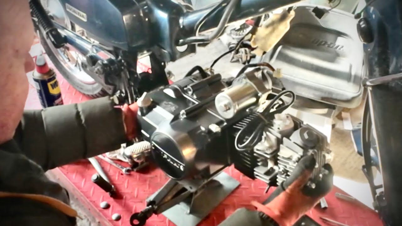 Honda C90 Lifan 110 engine swap part 3 a detailed guide.