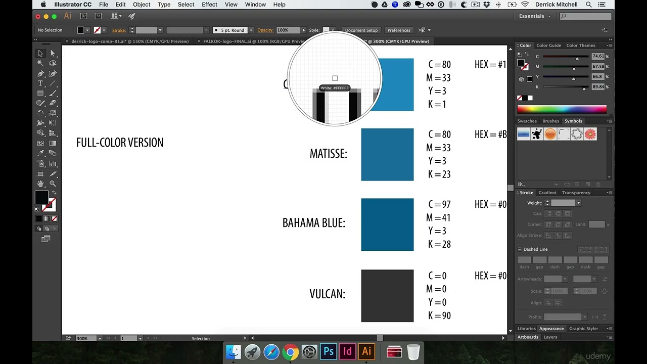 Finalize Your Logo, Refining Color and Creating a Details Page - Part 10