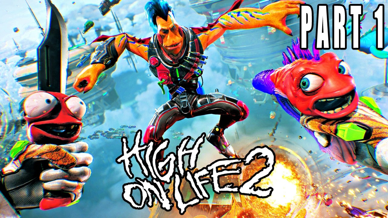 Das SPIEL ist ein krasser FIEBERTRAUM - HIGH ON LIFE 2 Gameplay Deutsch Part 1