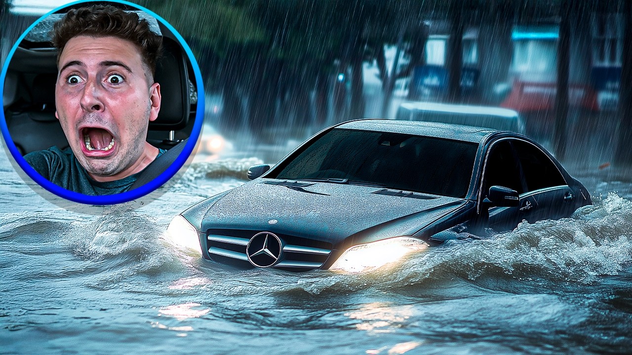EU NÃO DEVERIA TER SAÍDO DE CARRO NO MEIO DA TEMPESTADE!