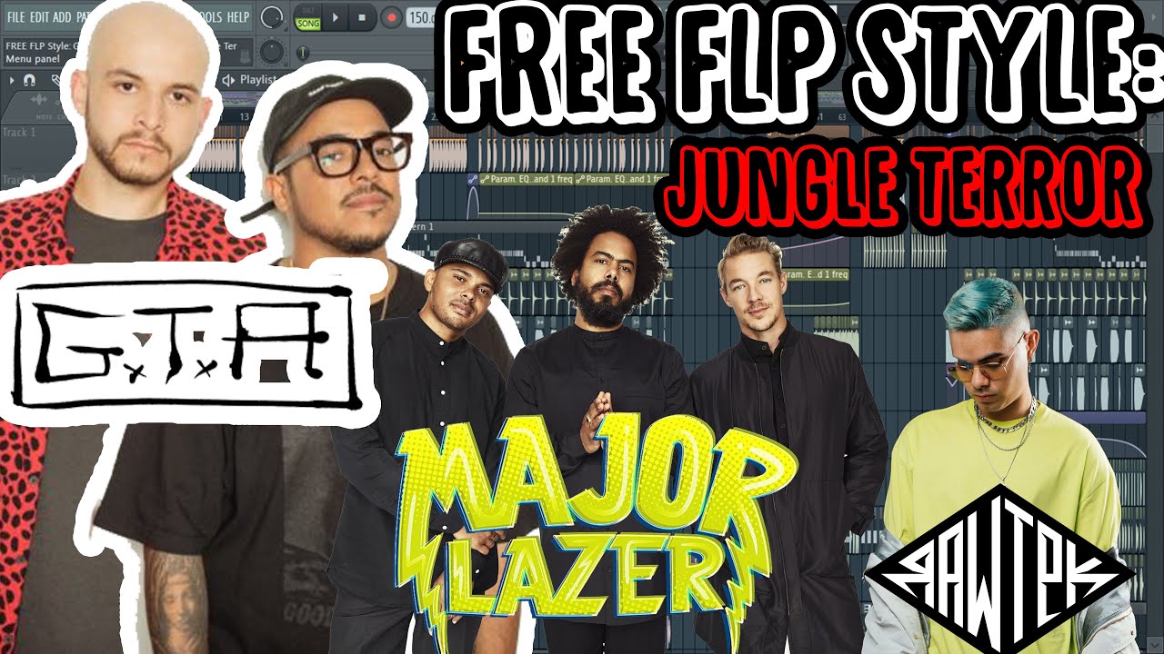 FREE FLP Style: GTA, Major Lazer, Rawtek | Jungle Terror | By Alvisse