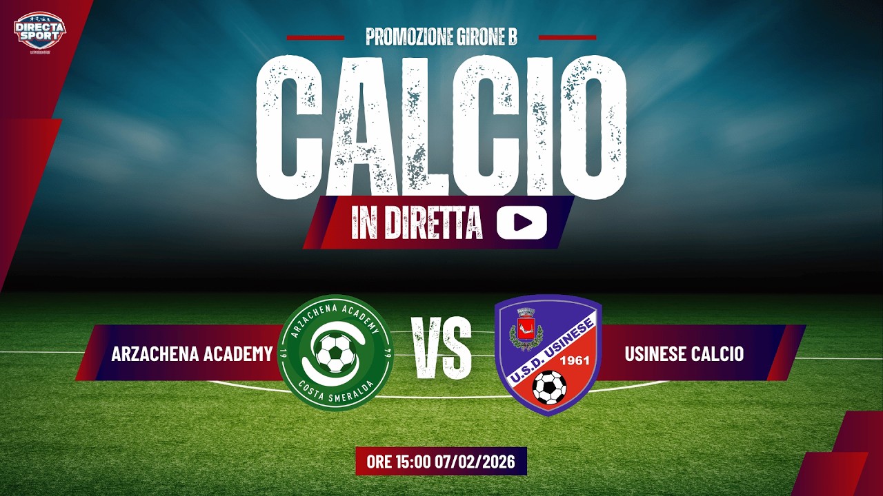 Calcio Promozione Gir. B - Arzachena Academy CS-Usinese Calcio